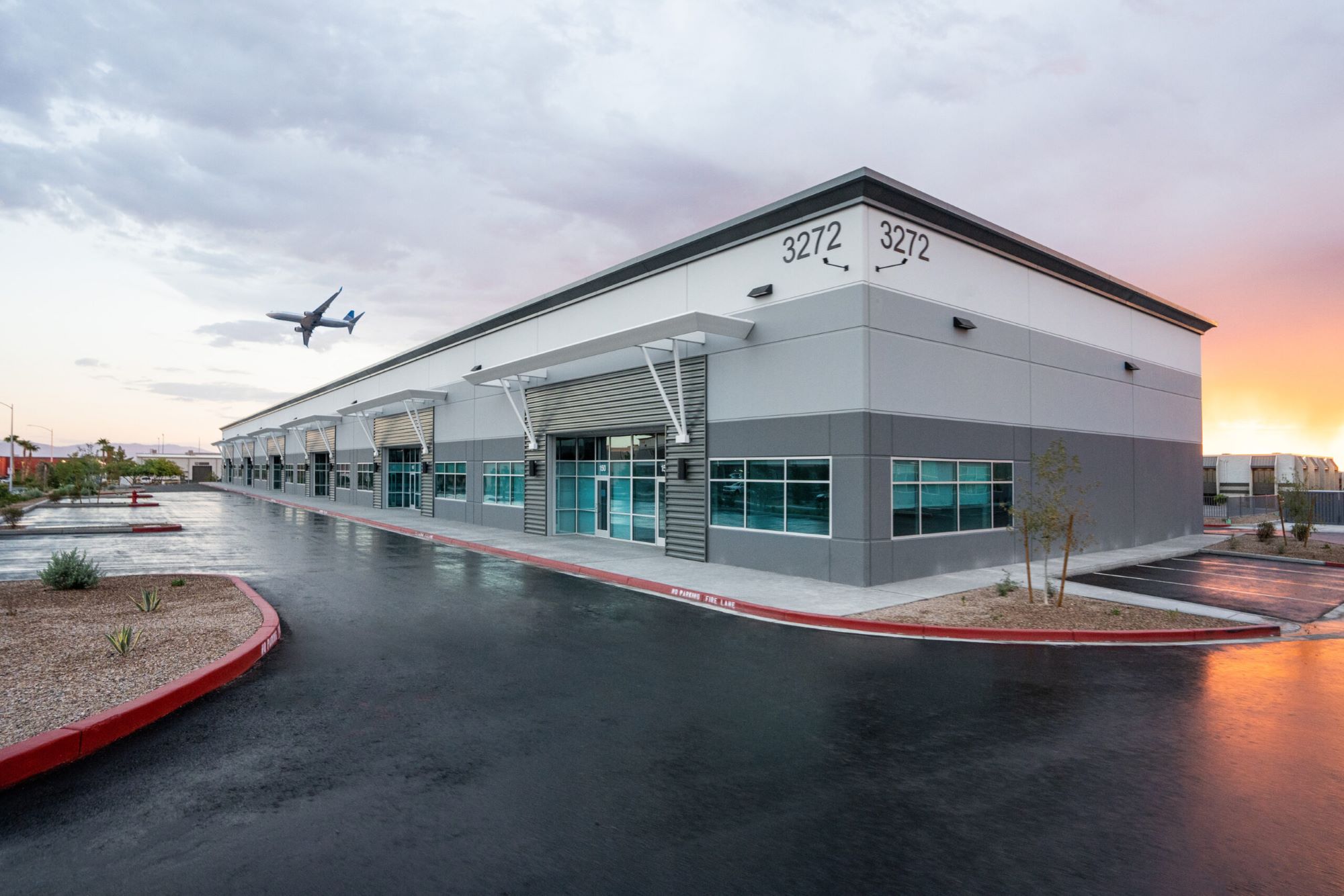 Sunset Airport Center Exterior