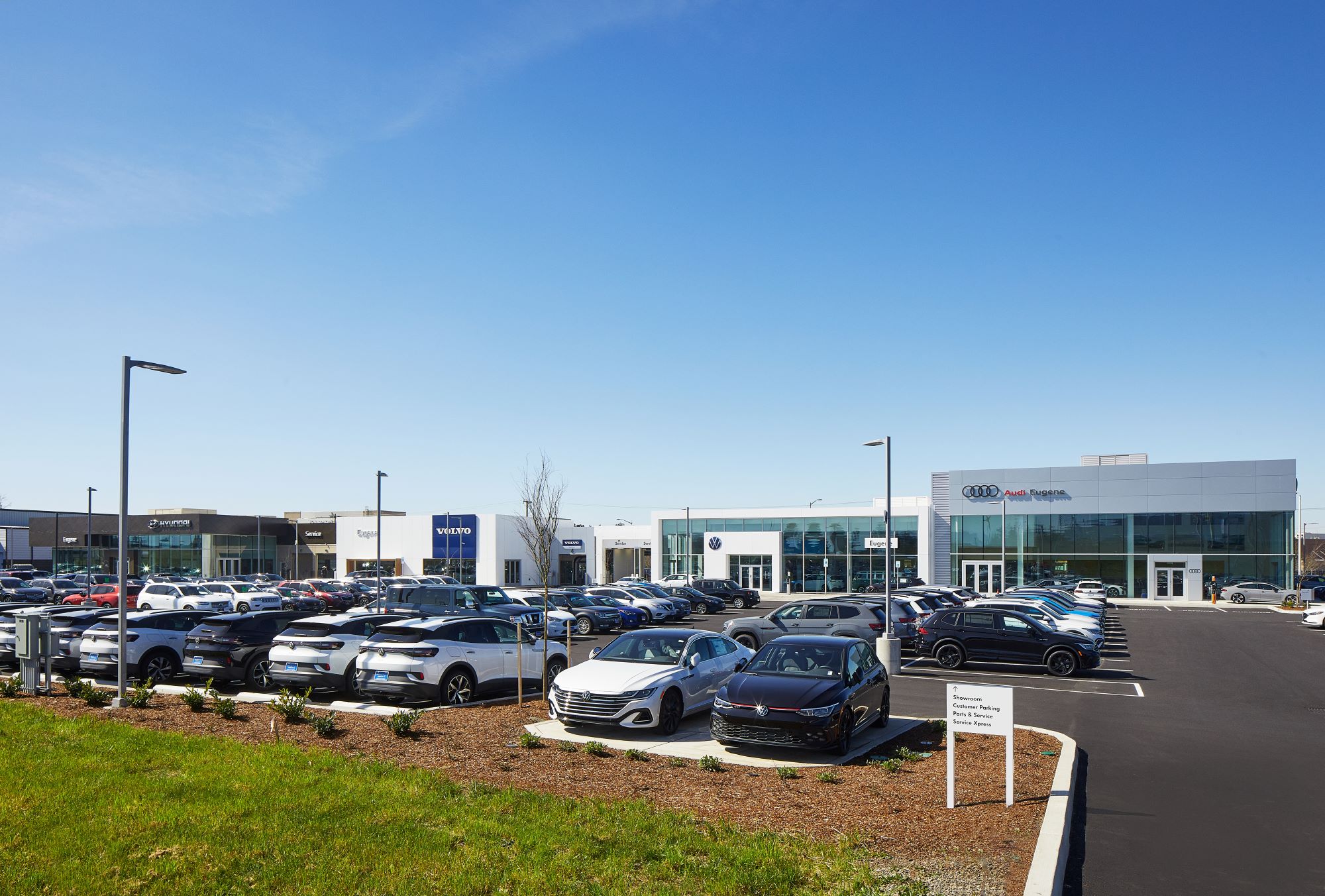 Sheppard Auto Group new showrooms for Audi, VW, Volvo and Hyundai