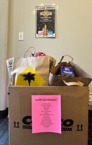 VLMK Cares, school supply drive