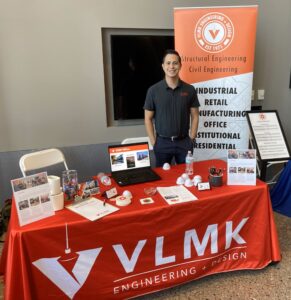 Ruben attending the ASU Career Fair 