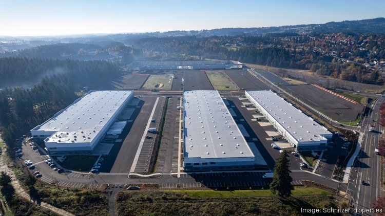 Sherwood Commerce Center aerial view